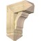 Ekena Millwork Olympic Arts and Crafts Rough Sawn Bracket w/ Offset Brace, Douglas Fir, 8"W x 18"D x 22"H BKT0806X18X22OLY03RDF - alternate 1